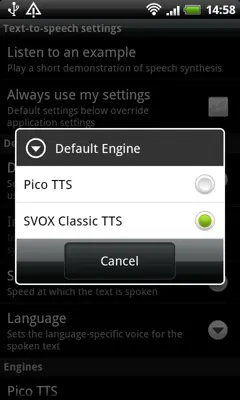 SVOX Grace US English (trial) android App screenshot 1